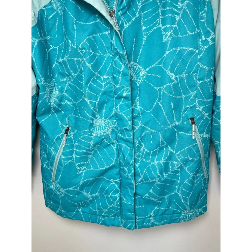 Columbia Omni-Tech 3-1 Interchange Jacket Fleece Lining Parka Girls XL 18/20
